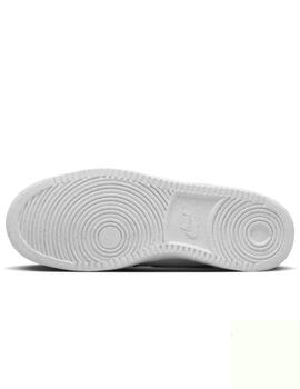 Zapatillas nike court vision mid blanco naranja de hombre.