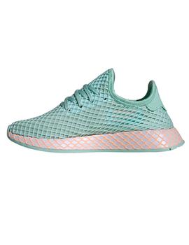 Zapatillas de Mujer DEERUPT RUNNER J TURQUESA