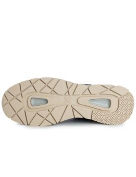 Zapatillas munich avenue 10 marino marron de hombre.