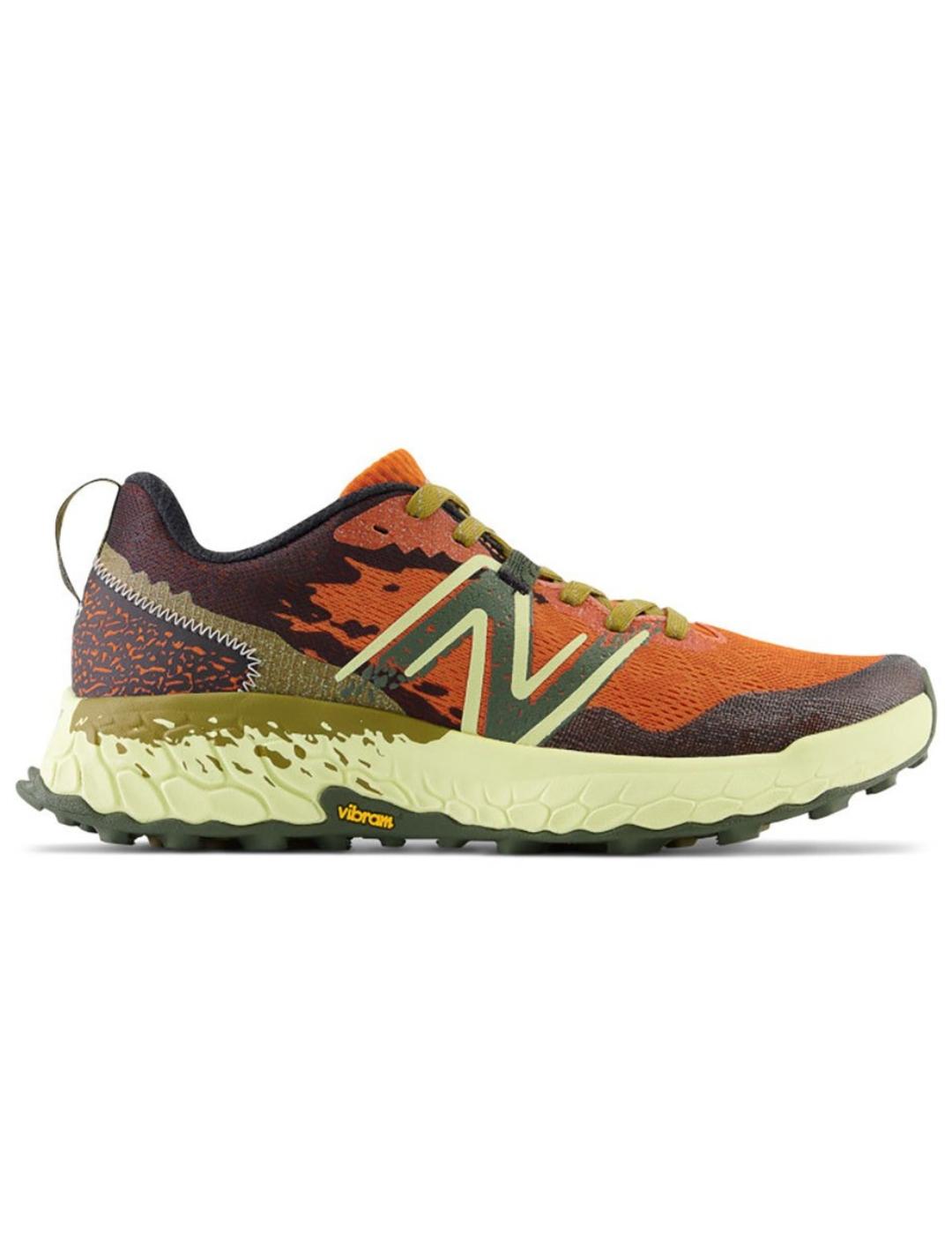 Zapatillas new balance freshfoam hierro v7 naranja de hombre