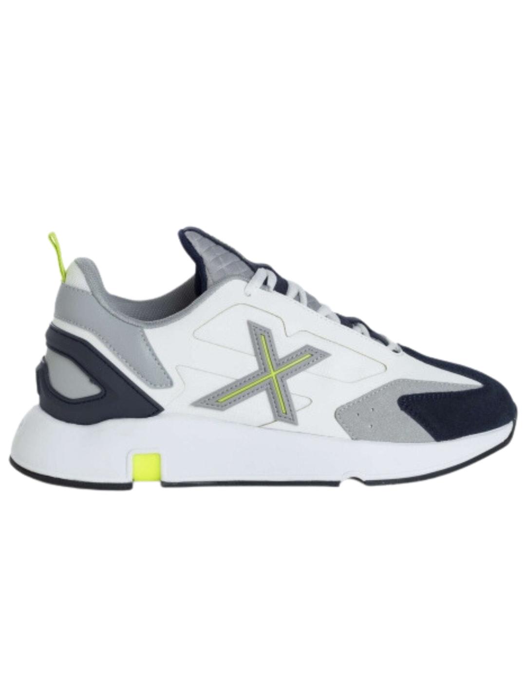 Zapatillas munich avant 04 blanco marino de hombre.