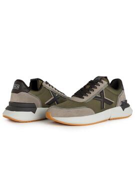 Zapatillas munich versus 64 verde oliva de hombre.