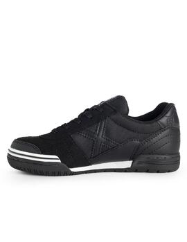 Zapatillas munich gresca kid 312 negro de niño.