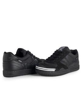 Zapatillas munich gresca kid 312 negro de niño.