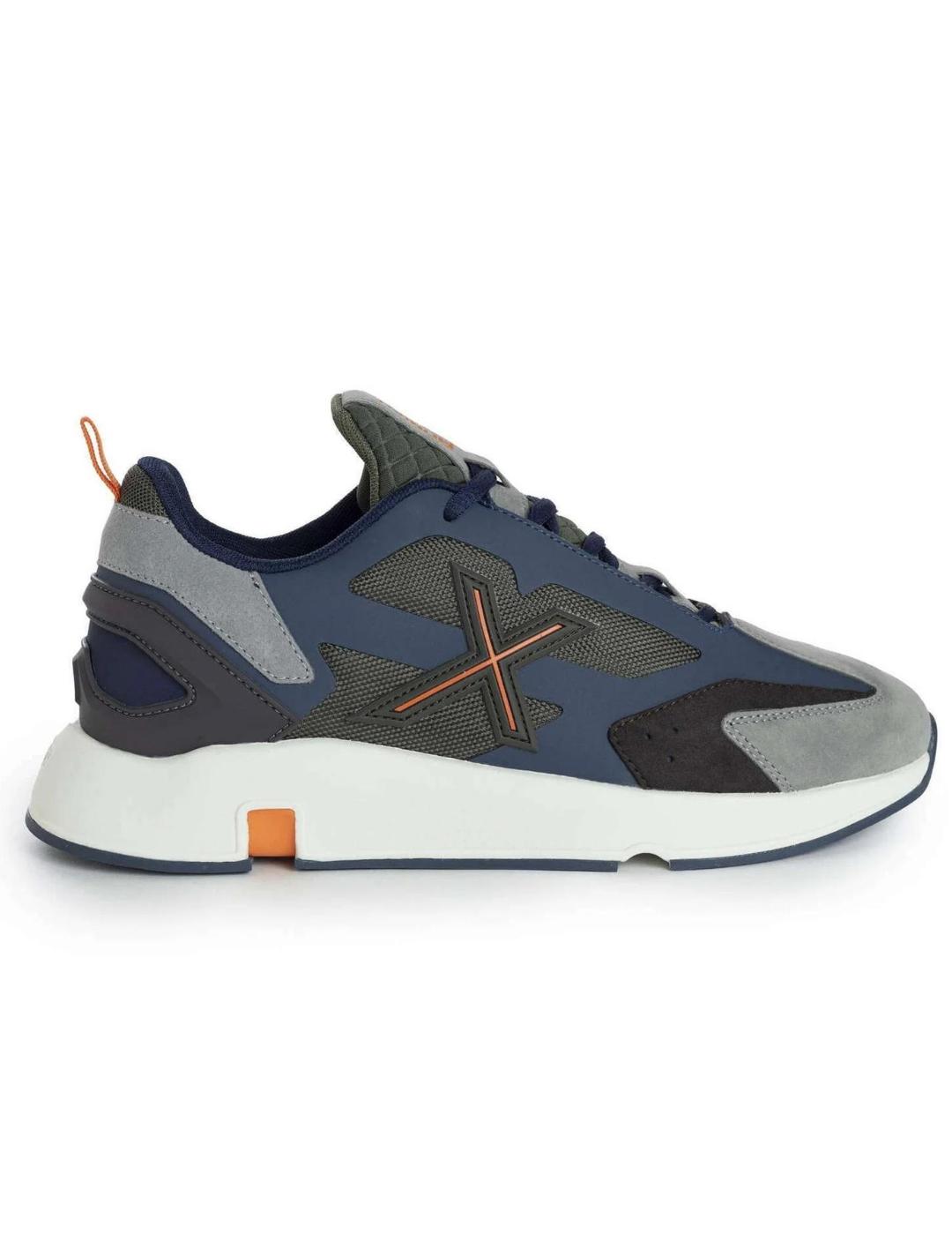 Zapatillas munich avant 06 verde azul de hombre.