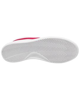 Zapatillas nike court royale 2 mid blanco rosa de mujer.