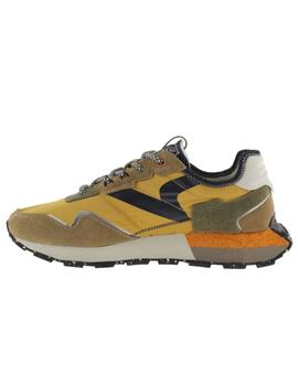 Zapatillas victoria basket wing sport mostaza de hombre.