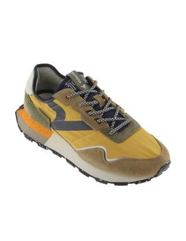 Zapatillas victoria basket wing sport mostaza de hombre.