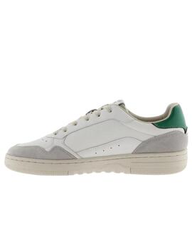Zapatillas victoria basket c80 blanco verde de hombre.