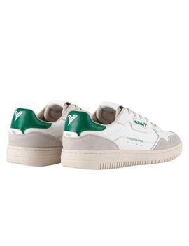 Zapatillas victoria basket c80 blanco verde de hombre.