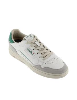 Zapatillas victoria basket c80 blanco verde de hombre.