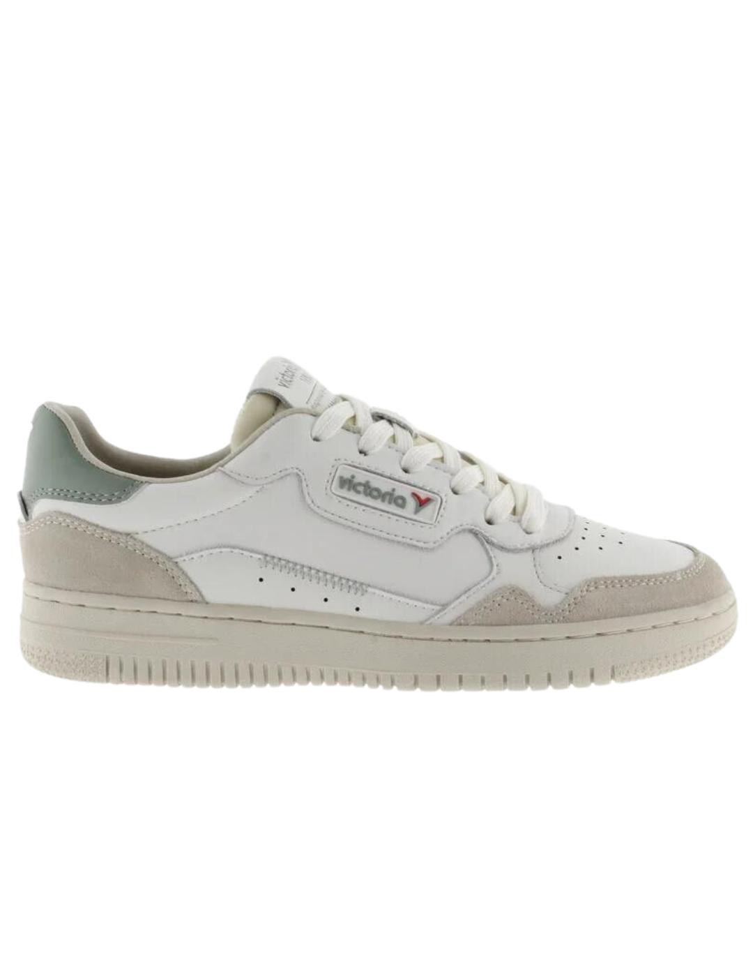 Zapatillas victoria basket c80 blanco de mujer.