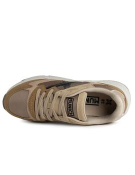 Zapatillas munich mali 30 marrón de mujer.