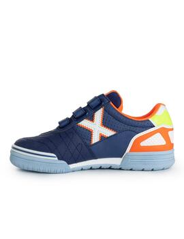 Zapatillas munich g3 kid vco premium 368 marino de niño.