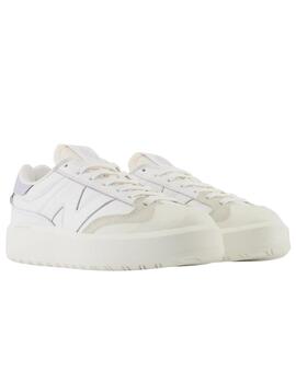 Zapatillas new balance ct302sl  blanco violeta de mujer.