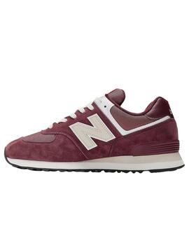 Zapatillas new balance u574hmg granate de hombre.