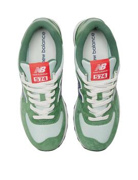 Zapatillas new balance u574hgb verde de hombre.