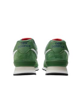 Zapatillas new balance u574hgb verde de hombre.