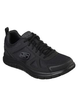 Zapatillas skechers track scloric negro de hombre.