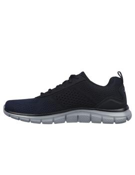 Zapatillas skechers ripkent azul negro de hombre.