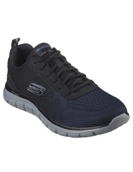 Zapatillas skechers ripkent azul negro de hombre.