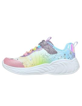 Zapatillas skechers unicorn dreams multicolor de niña.