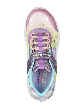 Zapatillas skechers unicorn dreams multicolor de niña.