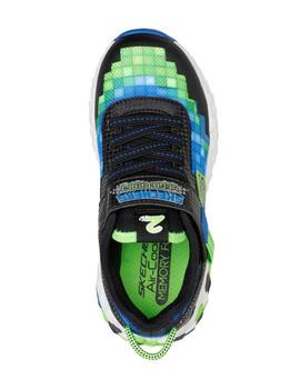 Zapatillas skechers mega craft multicolor de niño.