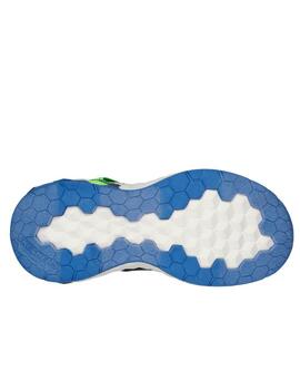 Zapatillas skechers mega craft multicolor de niño.