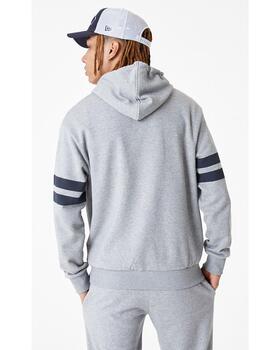 sudadera new era new york yankees oversized gris unisex.