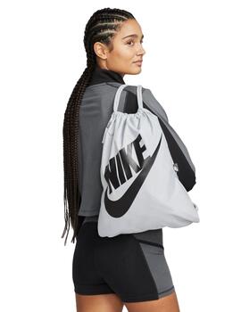 gymsack nike heritage drawstring gris unisex.