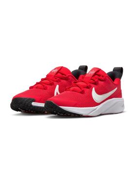 Zapatillas nike star runner 4 ps rojo de niño.