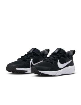 Zapatillas nike star runner 4 nn ps negro de niño.