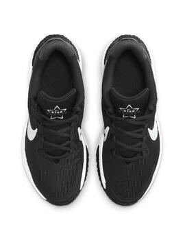 Zapatillas nike star runner 4 nn gs negro de niño.