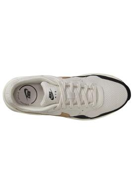Zapatillas nike air max sc blanco oro de mujer.