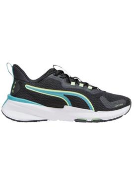 Zapatillas puma pwrframe tr2 negro de mujer.