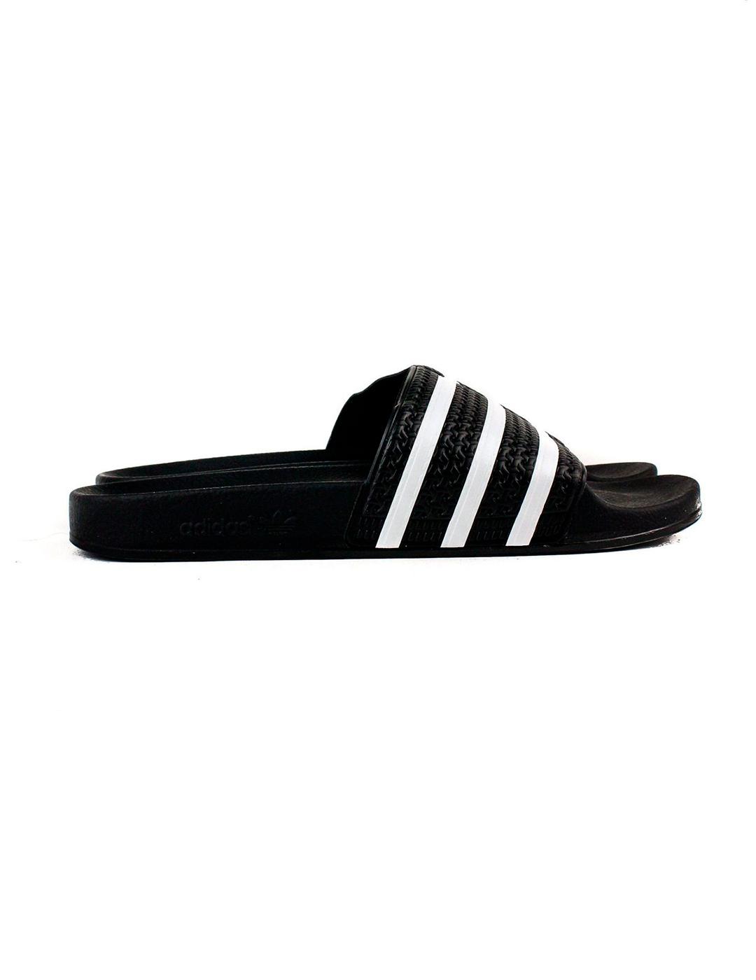 Chanclas Unisex ADILETTE NEGRO/BLANCO