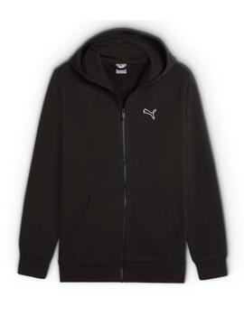 Chaqueta puma essential full-zip negro de hombre.