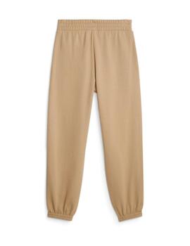 pantalón classics sweatpants beige de mujer.