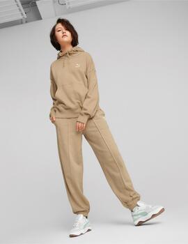 pantalón classics sweatpants beige de mujer.