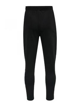 pantalón hummel hm legacy tapered negro de hombre.