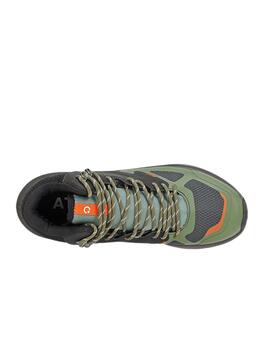 botas senderismo terra explore army verde negro de hombre.
