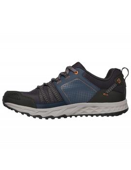 Zapatillas skechers escape plan azul verde de hombre.