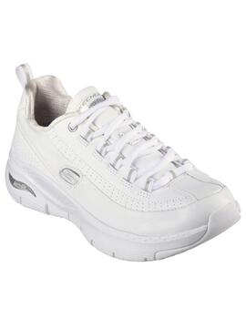 Zapatillas skechers arch fit citi drive blanco de mujer.