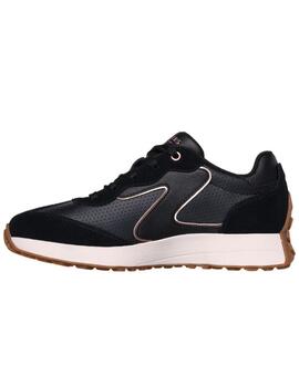 Zapatillas skechers gusto path winder negro de mujer.
