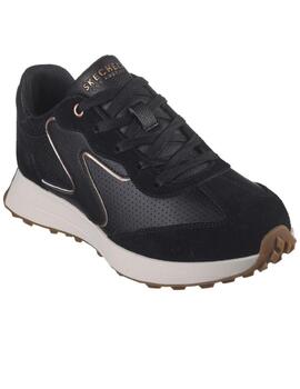 Zapatillas skechers gusto path winder negro de mujer.