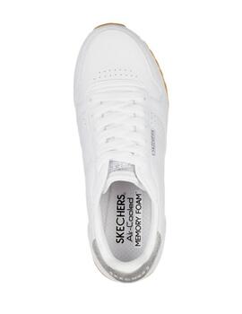 Zapatillas skechers og 85 old school cool blanco de mujer.