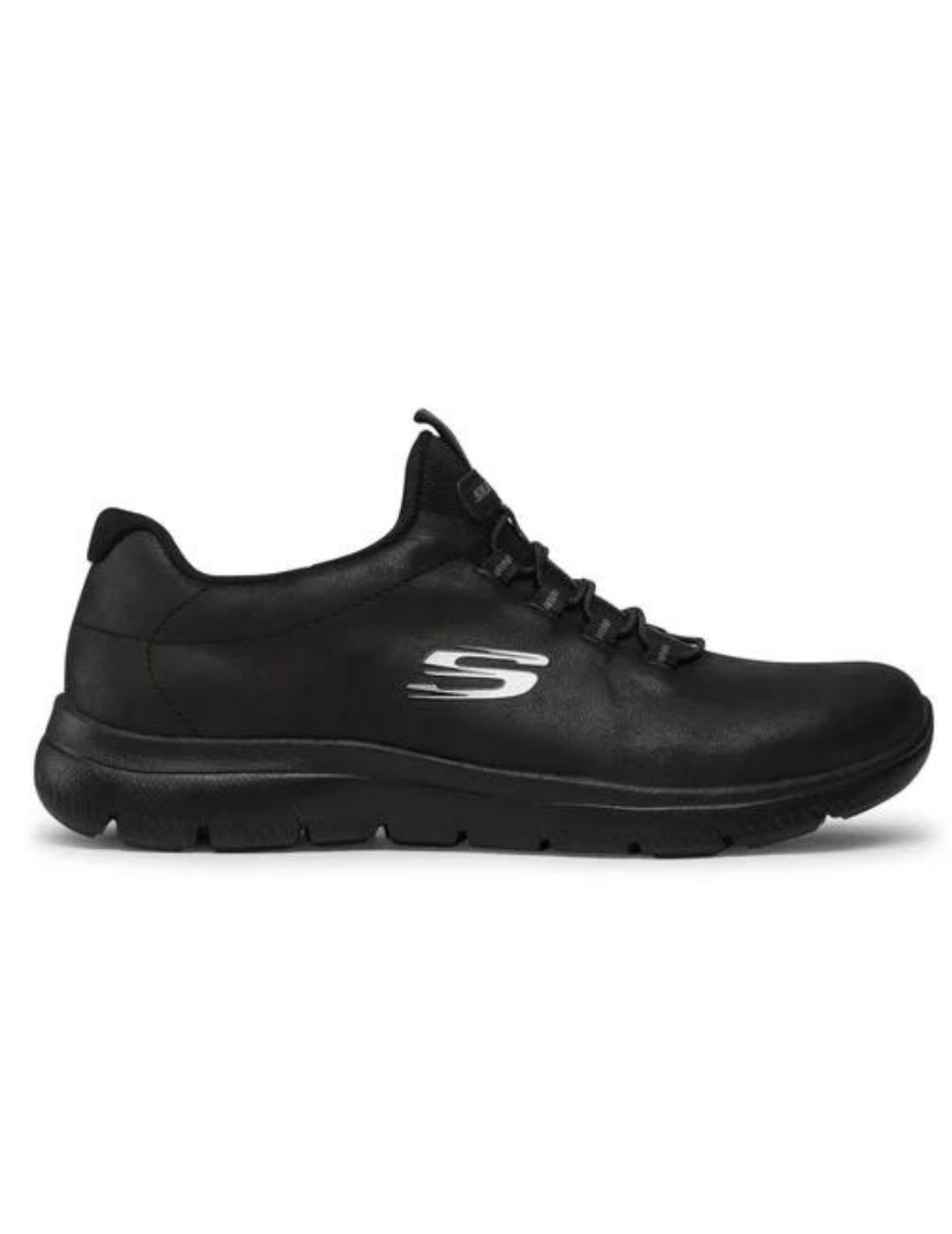 Zapatillas skechers summits itz bazik negro