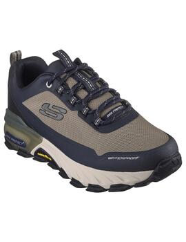 Zapatilla skechers trail max protect fast track verde hombre