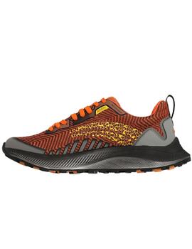 Zapatillas atom terra at117 high tex volcano naranja hombre.